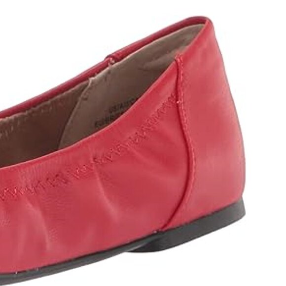 New with tags: Amazon Essentials Women's Belice Ballet Flat red size 9 - Picture 10 of 13